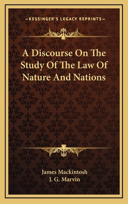 A Discourse On The Study Of The Law Of Nature A... 1169109276 Book Cover