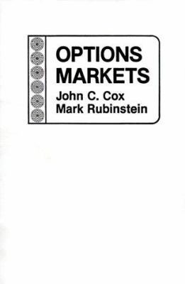Options Markets B000KWTAD6 Book Cover