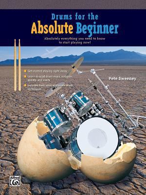 Drums for the Absolute Beginner 0739023667 Book Cover