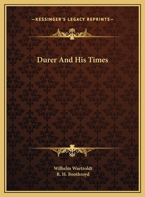 Durer And His Times 1169789846 Book Cover