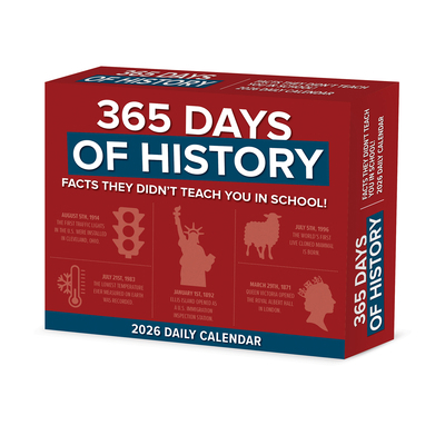 365 Days of History 2026 5.4 X 6.2 Box Calendar 1549253867 Book Cover