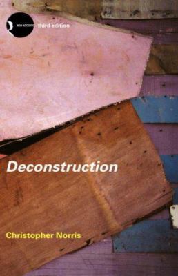 Deconstruction: Theory and Practice 0415280109 Book Cover