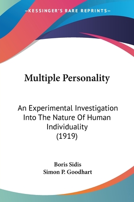 Multiple Personality: An Experimental Investiga... 0548771049 Book Cover