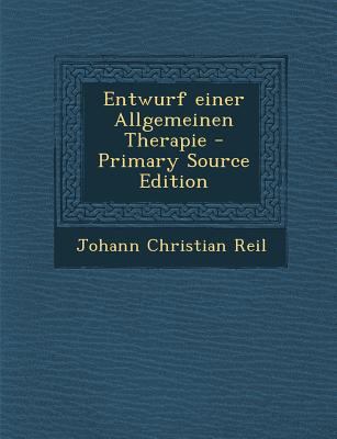 Entwurf Einer Allgemeinen Therapie [German] 1295550539 Book Cover