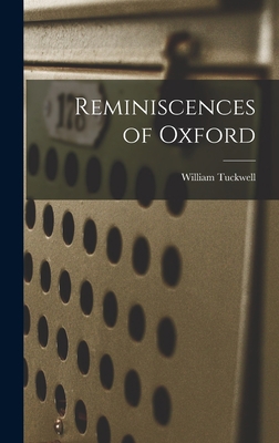 Reminiscences of Oxford 1018248927 Book Cover