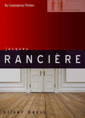 Jacques Rancière 0745646549 Book Cover