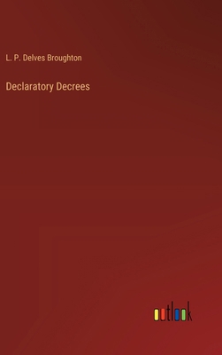 Declaratory Decrees 3385232783 Book Cover