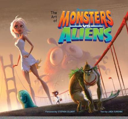 The Art of Monsters vs Aliens 155704824X Book Cover