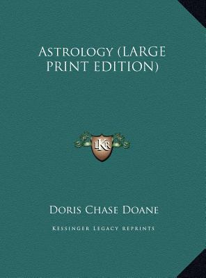 Astrology (LARGE PRINT EDITION) [Large Print] 1169886086 Book Cover