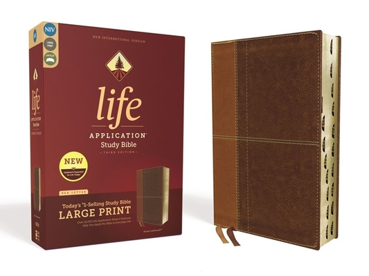 Niv, Life Application Study Bible, Third Editio... [Large Print] 0310452953 Book Cover