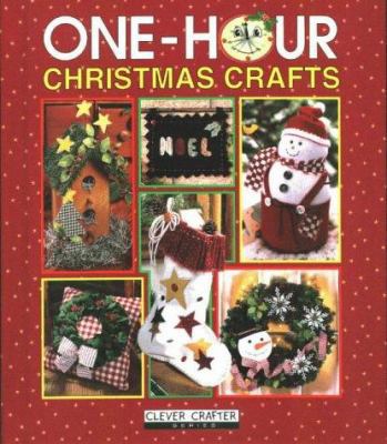 One-Hour Christmas Crafts 0848761189 Book Cover