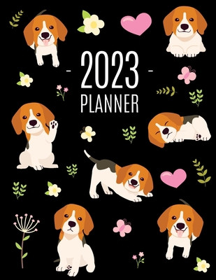 Beagle Planner 2023: Cute Daily Organizer (12 M... 1970177810 Book Cover