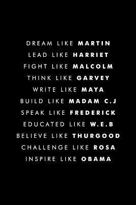 Dream Like Martin Lead Like Harriet Fight Like ... 1796202010 Book Cover