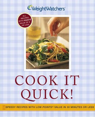 Cook It Quick!: Speedy Recipes with Low Points ... 0743245962 Book Cover