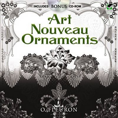 Art Nouveau Ornaments [With CDROM] 0486475298 Book Cover