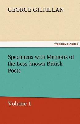 Specimens with Memoirs of the Less-Known Britis... 3842472153 Book Cover