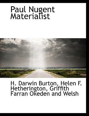 Paul Nugent Materialist 1140449567 Book Cover