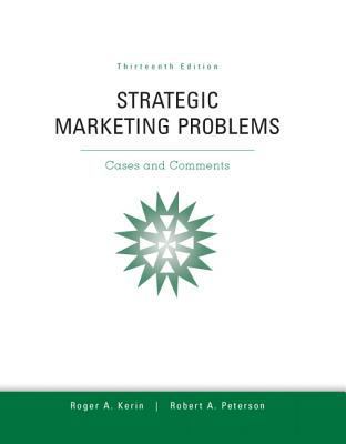Strategic Marketing Problems: Cases and Comment... B00DU89N4I Book Cover