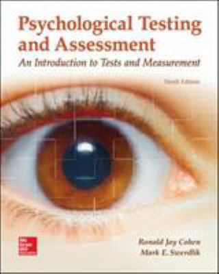 Psychological Testing and Assessment 1259870502 Book Cover