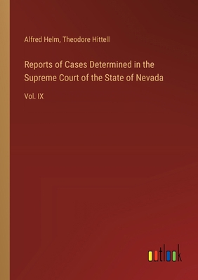 Reports of Cases Determined in the Supreme Cour... 3368852701 Book Cover