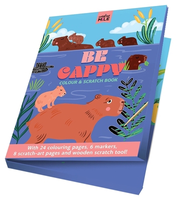 Be Cappy Colour and Scratch Book: Colour & Scra... 1923091794 Book Cover