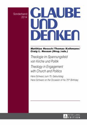 Theologie im Spannungsfeld von Kirche und Polit... 3631653670 Book Cover