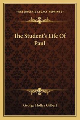 The Student's Life Of Paul 1163274933 Book Cover