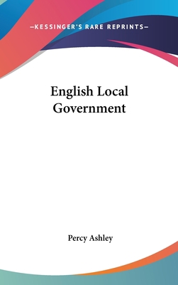 English Local Government 0548354529 Book Cover