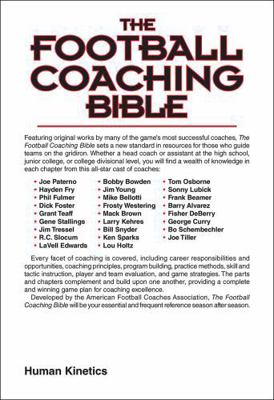 The Football Coaching Bible B001OR07LA Book Cover
