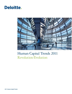 Human Capital Trends 2011: Revolution/Evolution 1257848402 Book Cover