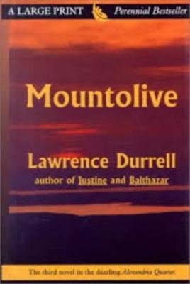 Mountolive: Alexandria Quartet III [Large Print] 0783888201 Book Cover