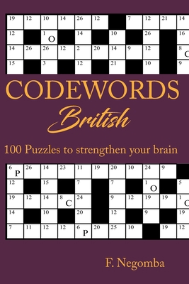 CODEWORDS British [Large Print] B08WS2VQXJ Book Cover