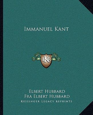 Immanuel Kant 1162866179 Book Cover