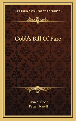 Cobb's Bill of Fare 1163352853 Book Cover