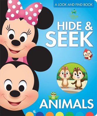 Disney Baby: Hide & Seek Animals a Look and Fin... 1503737047 Book Cover