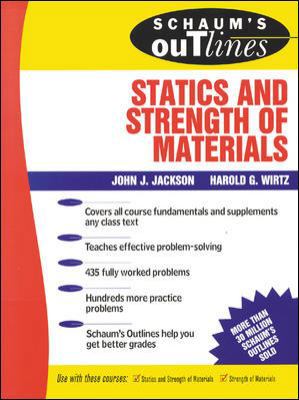 Schaum's Outline of Statics and Strength of Mat... 0070321213 Book Cover