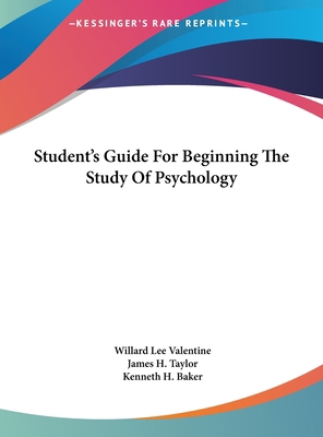 Student's Guide for Beginning the Study of Psyc... 1161644970 Book Cover