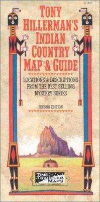 The Hillerman Indian Country Map And Guide 1892040107 Book Cover