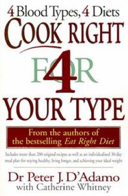 Cook Right for Your Type 0670892092 Book Cover