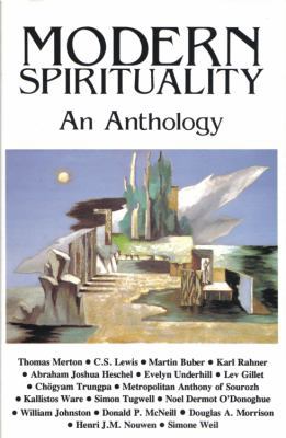 Modern Spirituality: An Anthology 0872431622 Book Cover
