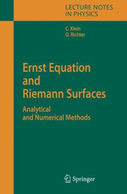 Ernst Equation and Riemann Surfaces: Analytical... B007RBU050 Book Cover