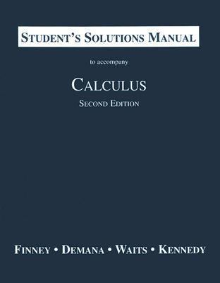 Student's Solutions Manual Part I 020144139X Book Cover