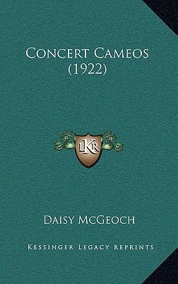 Concert Cameos (1922) 1168842751 Book Cover