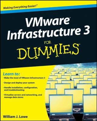 VMware Infrastructure 3 for Dummies 0470277939 Book Cover