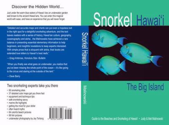 Snorkel Hawaii: The Big Island Guide to the Bea... 0964668092 Book Cover