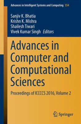 Advances in Computer and Computational Sciences... 9811037728 Book Cover