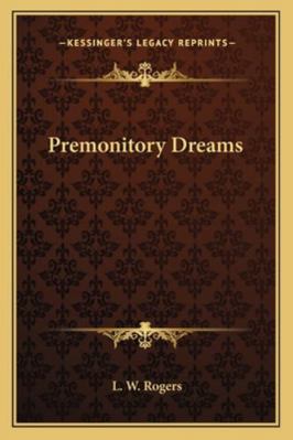 Premonitory Dreams 1162877766 Book Cover