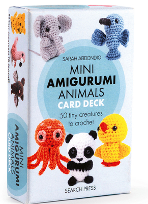 Mini Amigurumi Animals Card Deck: 50 Tiny Creat... 1800923880 Book Cover