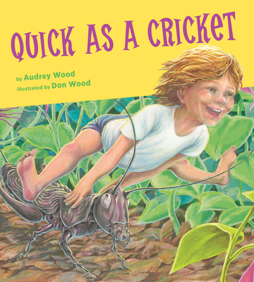 Quick as a Cricket Board Book 0358362644 Book Cover