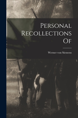 Personal Recollections Of 1017846006 Book Cover